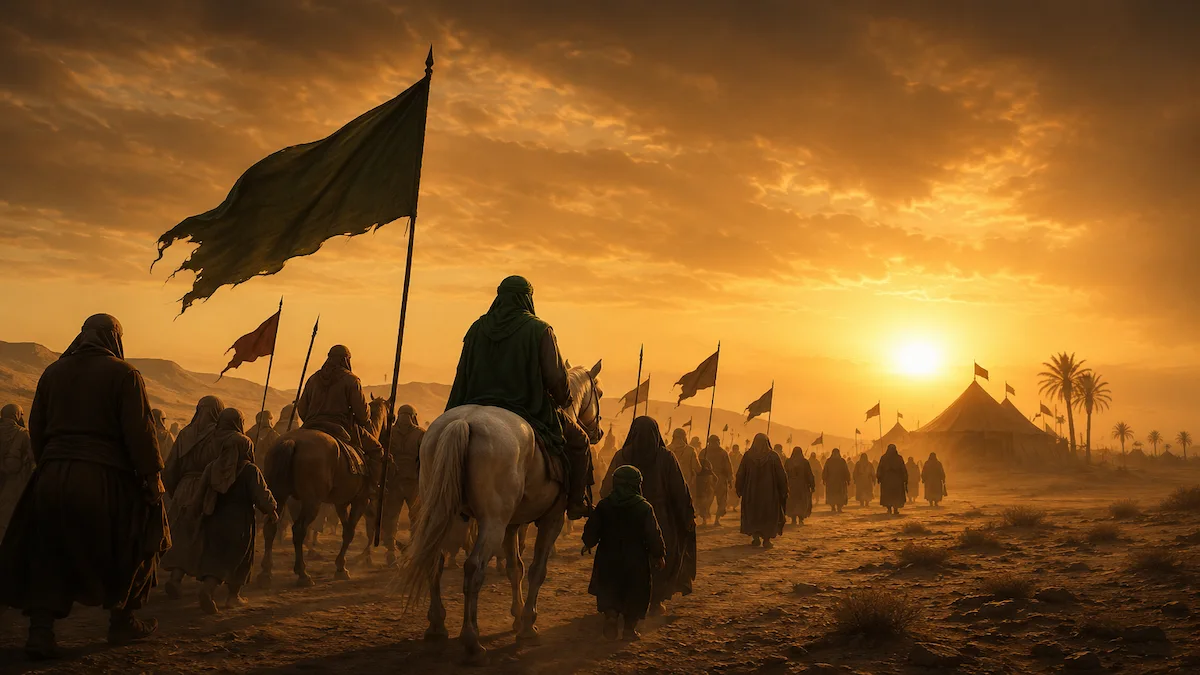 Karbala Ki Kahani Part 1 - Imam Hussain RA Madina Se Karbala Tak Ka Safar