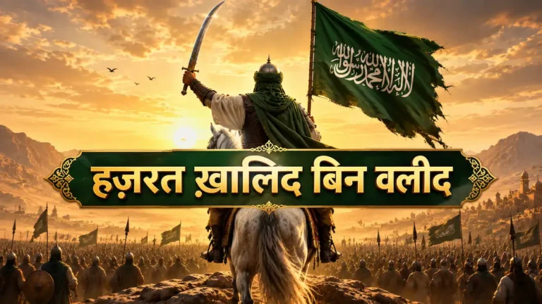 Hazrat Khalid Bin Waleed (रज़ि.) कौन थे? | Saifullah की मुकम्मल कहानी और बहादुरी