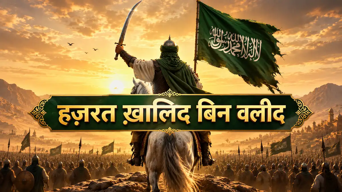 Hazrat Khalid Bin Waleed (हज़रत ख़ालिद बिन वलीद रज़ि.) - Saifullah की पूरी जीवनी